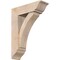 Ekena Millwork Thorton Traditional Smooth Bracket w/ Offset Brace, Douglas Fir, 7 1/2"W x 24"D x 32"H BKT0806X24X32THR01SDF - alternate 1